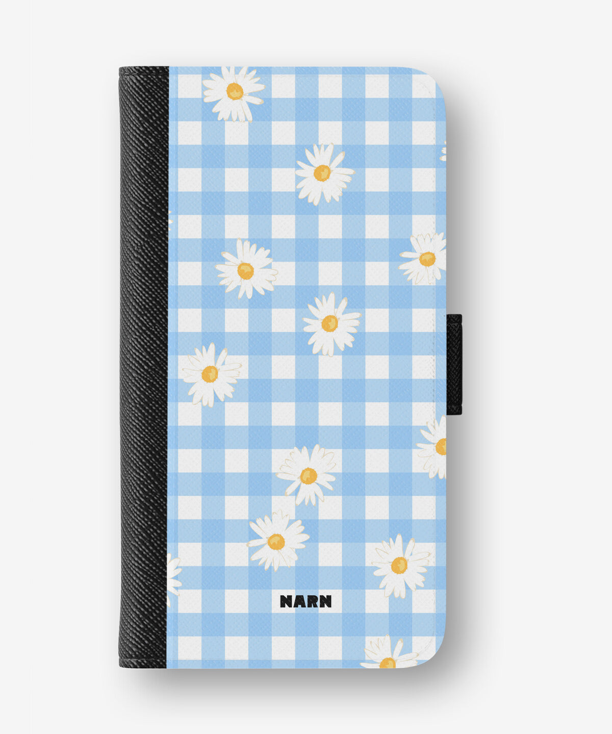 Google Pixel 10a Wallet Case - Blue Daisies - View 1