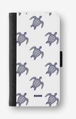 Google Pixel 10a Wallet Case - Blue Turtles - View 1
