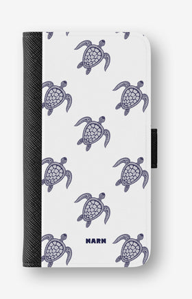 Google Pixel 10a Wallet Case - Blue Turtles - View 1