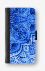 Google Pixel 10a Wallet Case - Blue Vintage - View 1