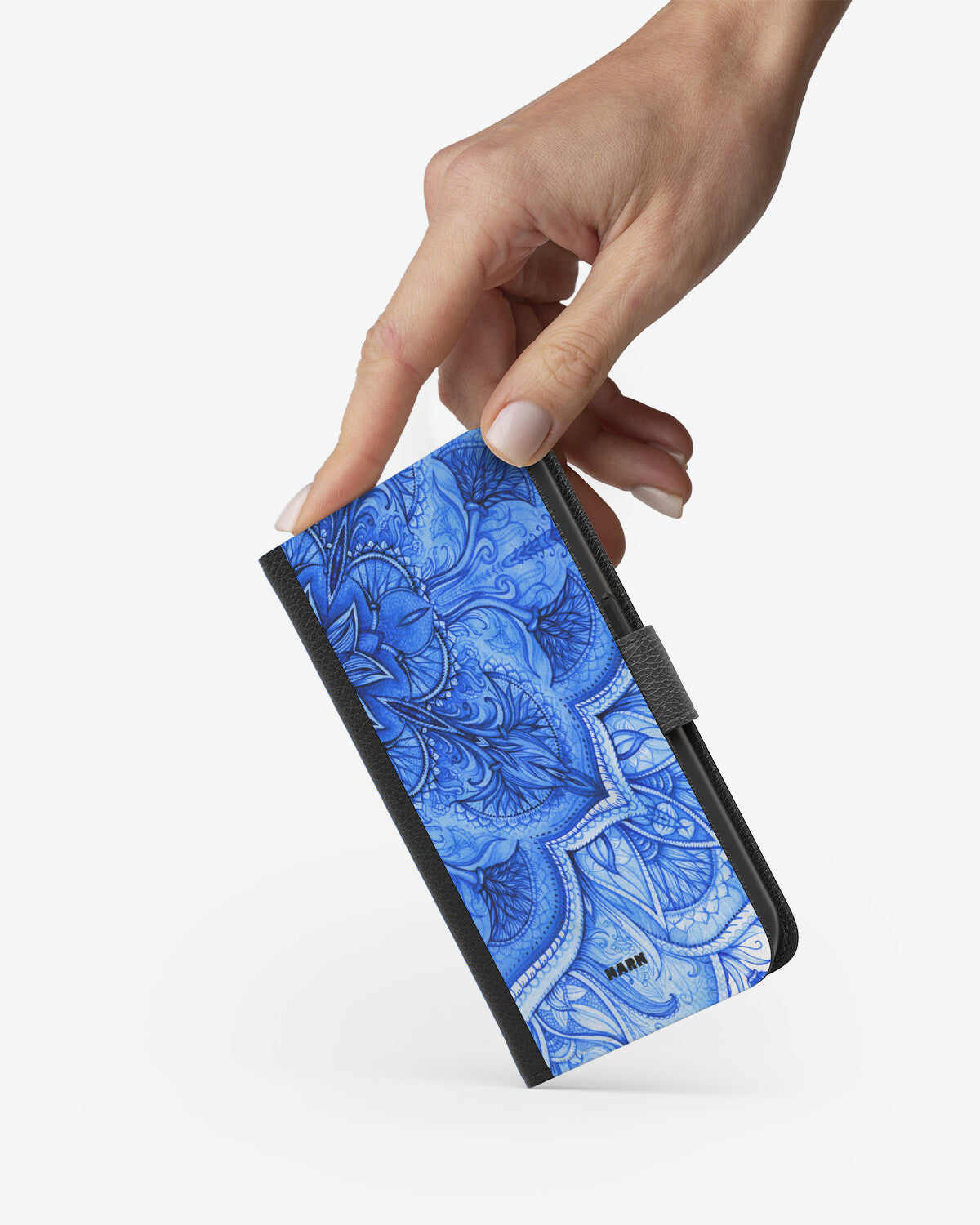 Google Pixel 10a Wallet Case - Blue Vintage - View 2