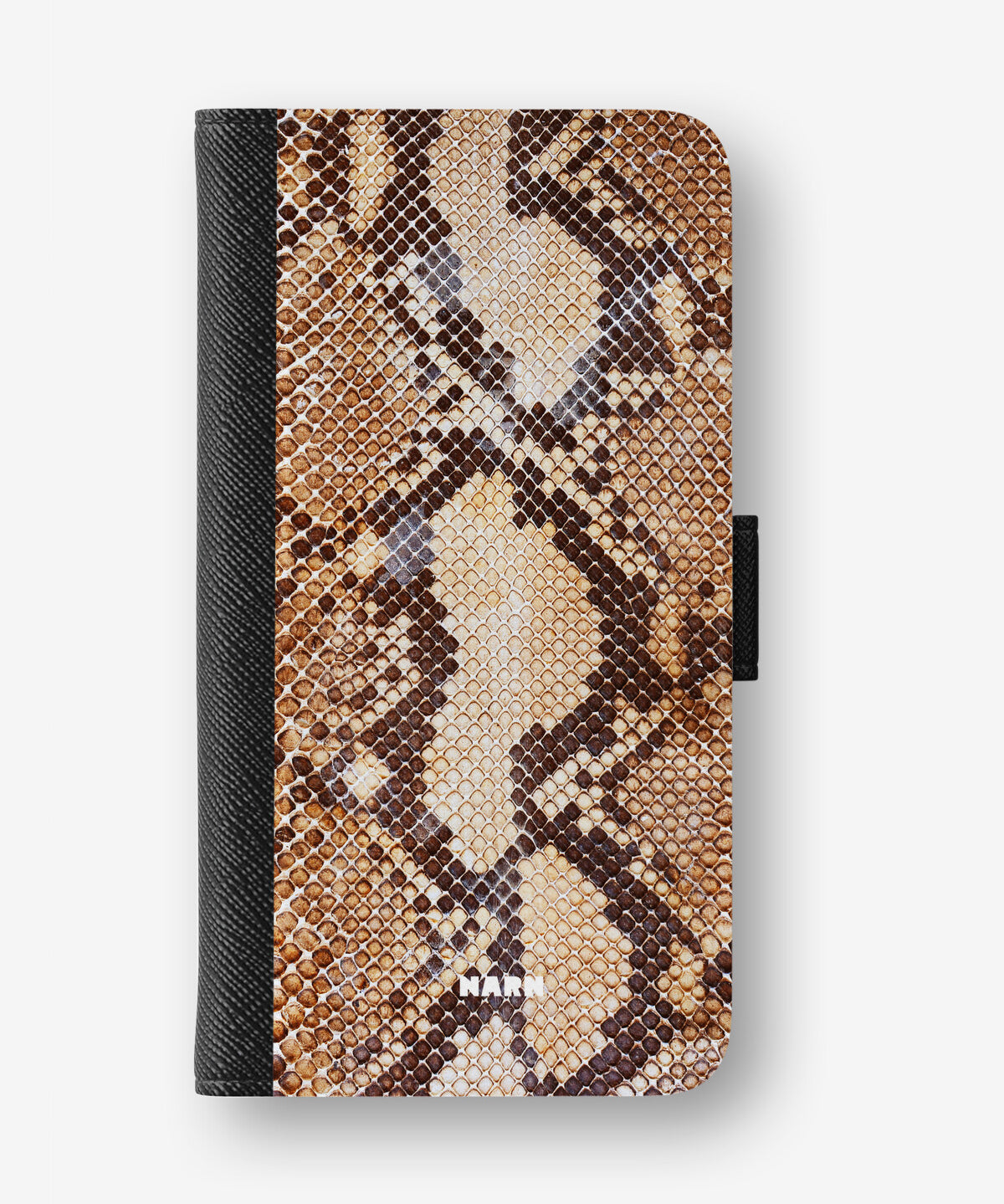 Google Pixel 10a Wallet Case - Brown Snakeskin - View 1