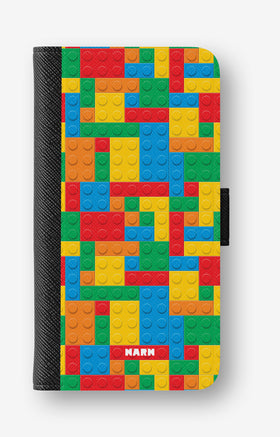 Google Pixel 10a Wallet Case - Building Bricks - View 1