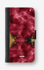 Google Pixel 10a Wallet Case - Burgendy Shimmer - View 1