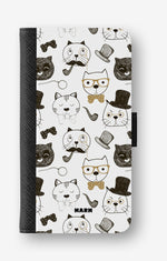 Google Pixel 10a Wallet Case - Cartoon Cats - View 1