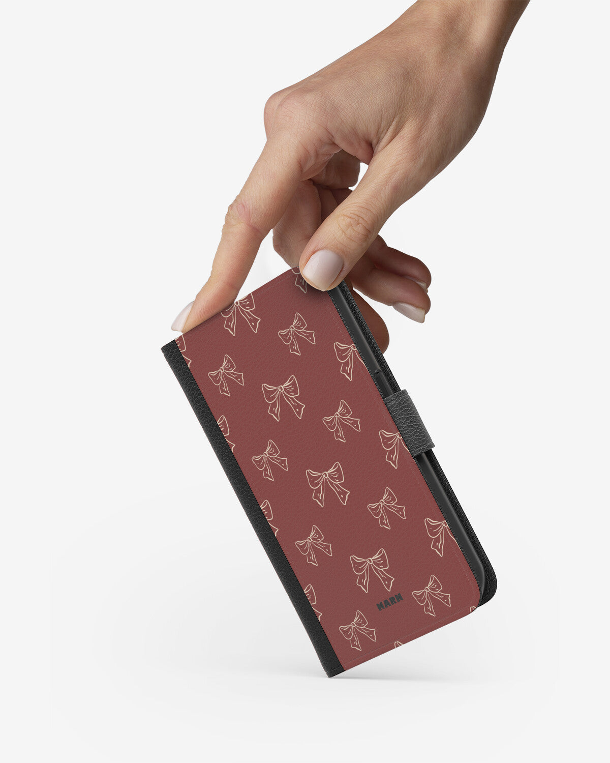 Google Pixel 10a Wallet Case - Cherry Bows - View 2