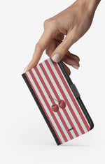 Google Pixel 10a Wallet Case - Cherry Stripes - View 2