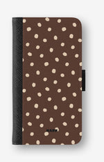 Google Pixel 10a Wallet Case - Choco Dots - View 1