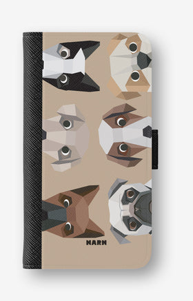 Google Pixel 10a Wallet Case - Cute Dogs - View 1