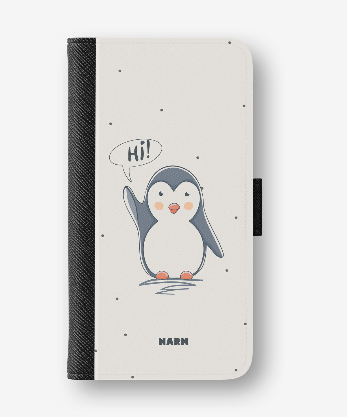 Google Pixel 10a Wallet Case - Cute Penguin - View 1