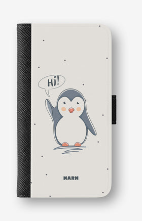 Google Pixel 10a Wallet Case - Cute Penguin - View 1