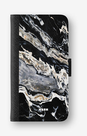 Google Pixel 10a Wallet Case - Dark Swirl - View 1