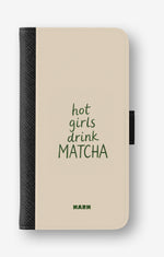 Google Pixel 10a Wallet Case - Drink Matcha - View 1