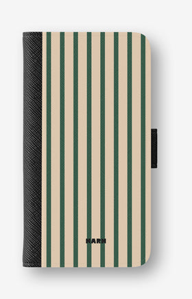 Google Pixel 10a Wallet Case - Evergreen Stripe - View 1