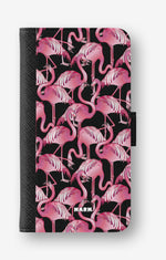 Google Pixel 10a Wallet Case - Flamingos - View 1