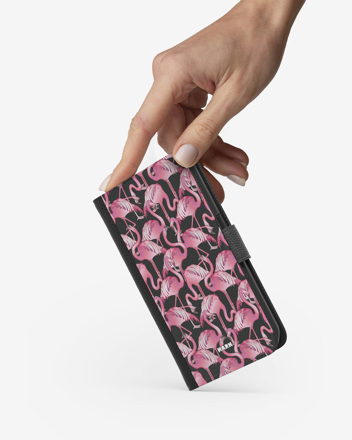 Google Pixel 10a Wallet Case - Flamingos - View 2