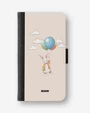 Google Pixel 10a Wallet Case - Flying Rabbit - View 1