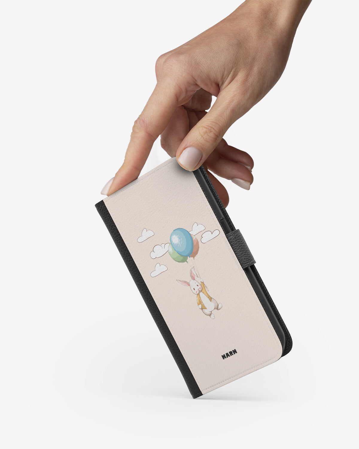 Google Pixel 10a Wallet Case - Flying Rabbit - View 2