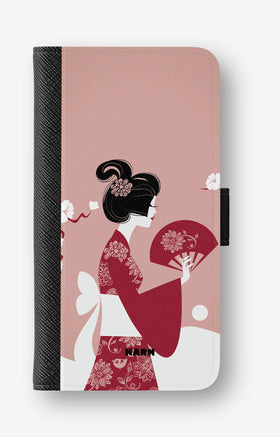 Google Pixel 10a Wallet Case - Geisha - View 1