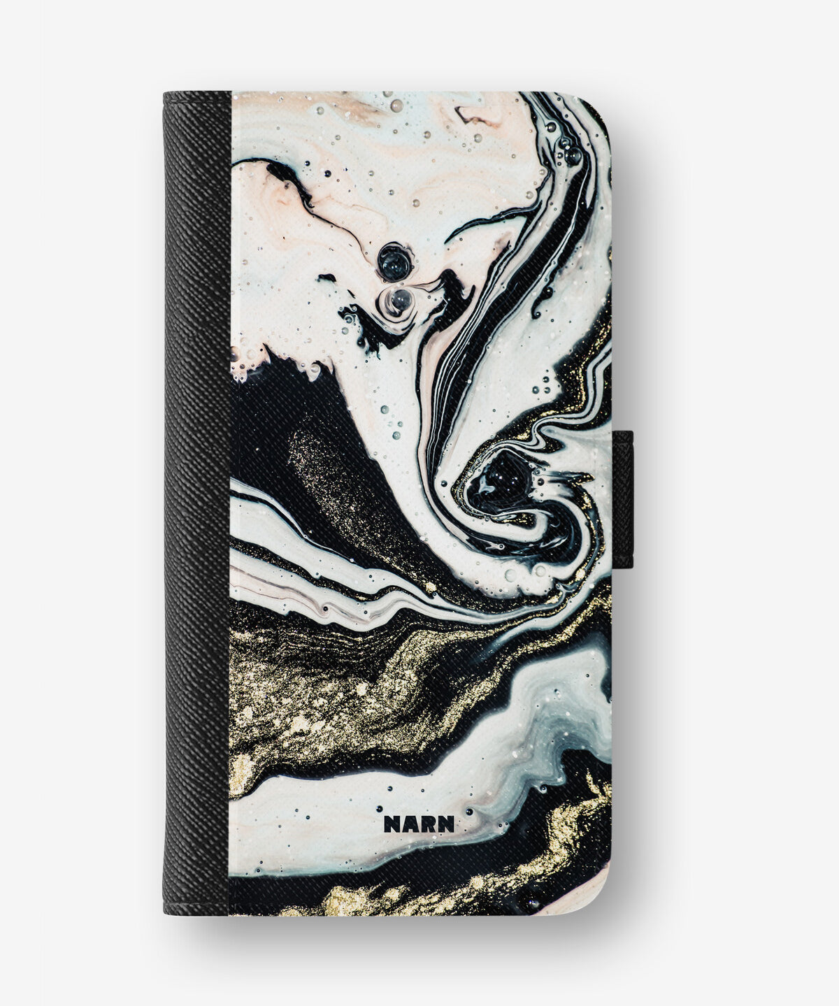 Google Pixel 10a Wallet Case - Golden Swirl - View 1