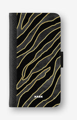 Google Pixel 10a Wallet Case - Golden Zebra - View 1