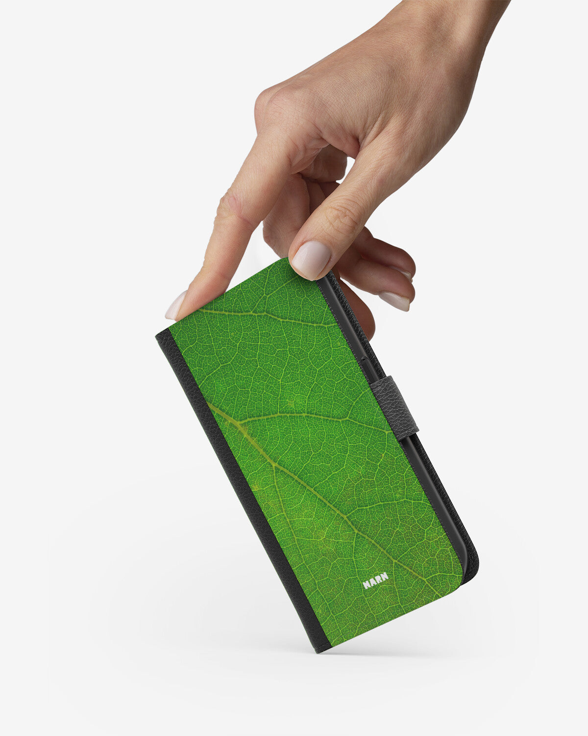 Google Pixel 10a Wallet Case - Green Leafy - View 2