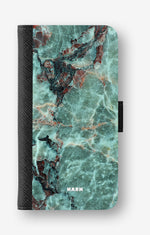 Google Pixel 10a Wallet Case - Green Marble - View 1