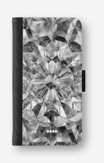 Google Pixel 10a Wallet Case - Grey Crystals - View 1