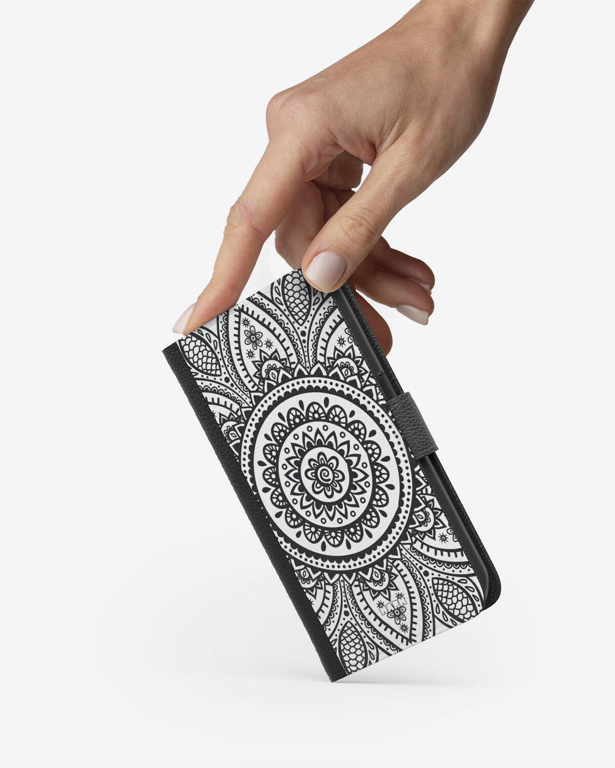 Google Pixel 10a Wallet Case - Henna Mandala - View 2