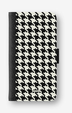Google Pixel 10a Wallet Case - Houndstooth - View 1