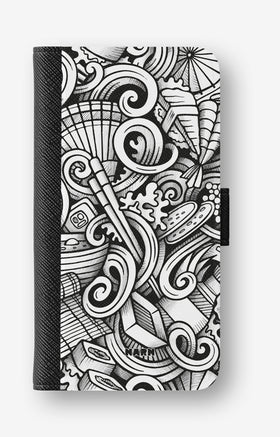 Google Pixel 10a Wallet Case - Japanese Pattern - View 1