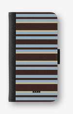Google Pixel 10a Wallet Case - Latte Lines - View 1