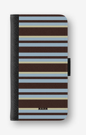 Google Pixel 10a Wallet Case - Latte Lines - View 1
