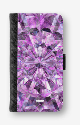 Google Pixel 10a Wallet Case - Lavender Crystals - View 1