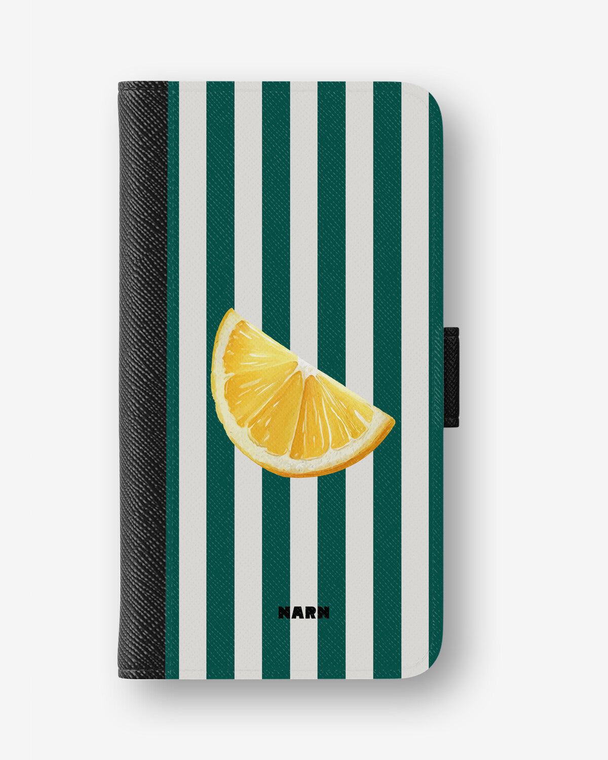 Google Pixel 10a Wallet Case - Lemon Stripes - View 1