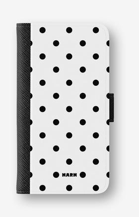 Google Pixel 10a Wallet Case - Mono Dots - View 1