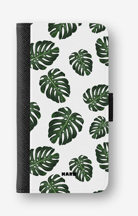 Google Pixel 10a Wallet Case - Monstera Pattern - View 1