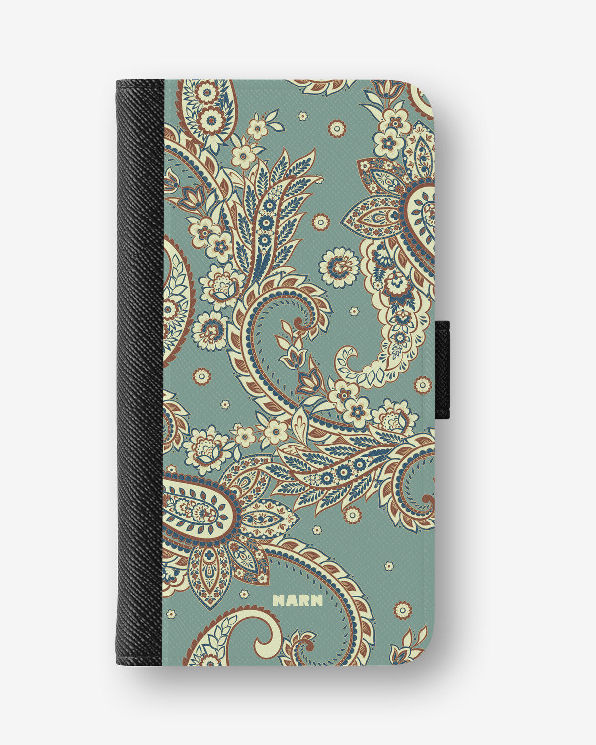Google Pixel 10a Wallet Case - Paisley Green - View 1