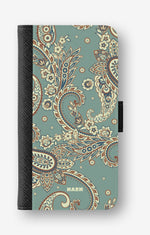 Google Pixel 10a Wallet Case - Paisley Green - View 1