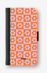 Google Pixel 10a Wallet Case - Peach Petals - View 1