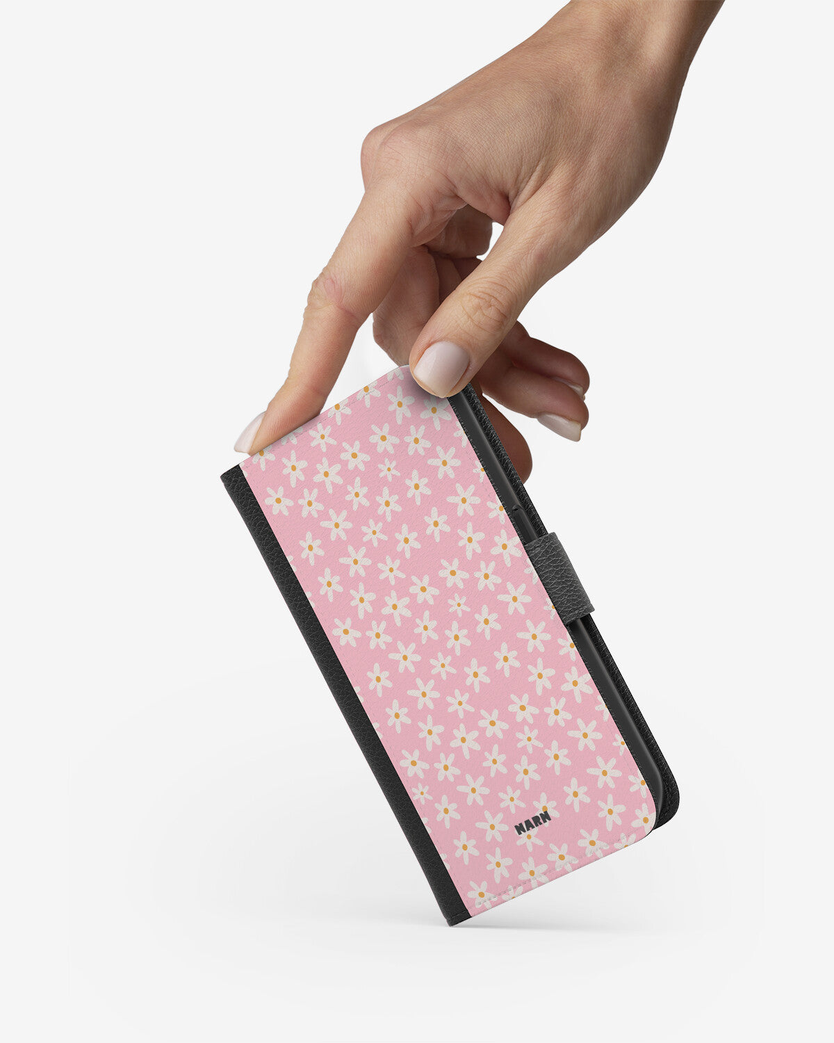 Google Pixel 10a Wallet Case - Pink Daisy - View 2