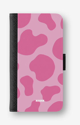 Google Pixel 10a Wallet Case - Pink Moo - View 1
