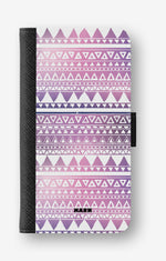 Google Pixel 10a Wallet Case - Purple Aztec - View 1