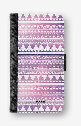 Google Pixel 10a Wallet Case - Purple Aztec - View 1