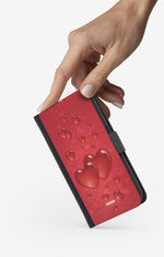 Google Pixel 10a Wallet Case - Red Romance - View 2