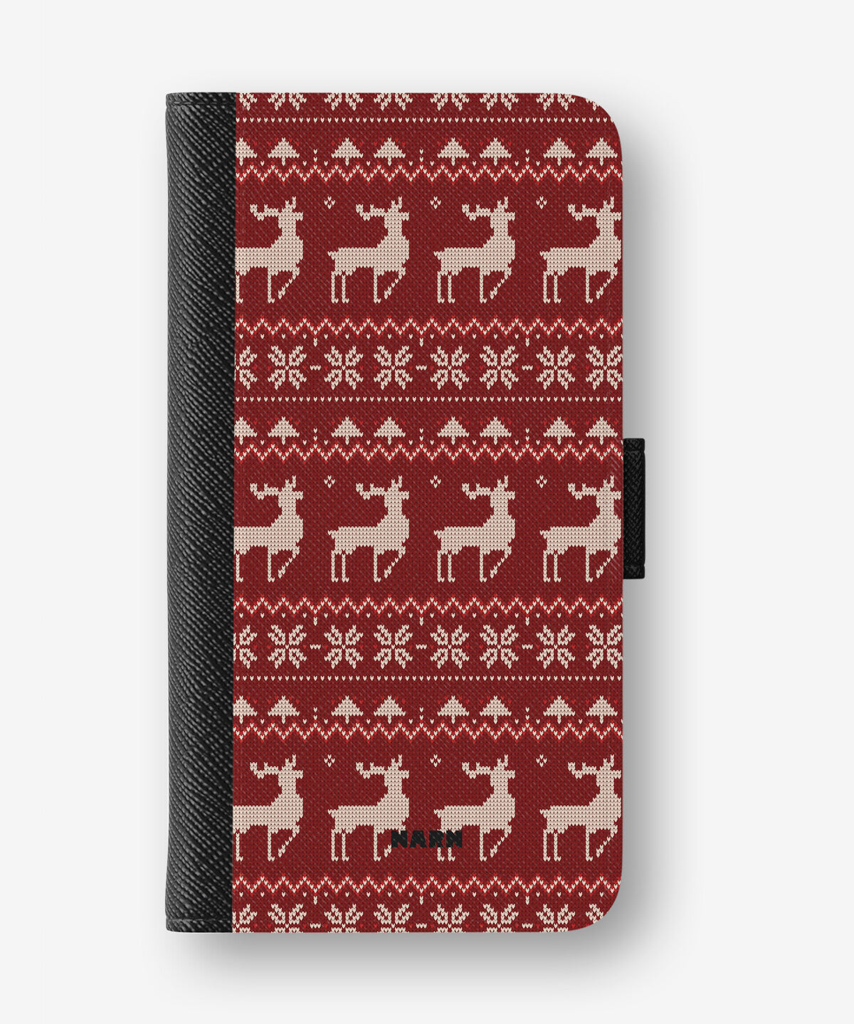 Google Pixel 10a Wallet Case - Reindeer Knit - View 1