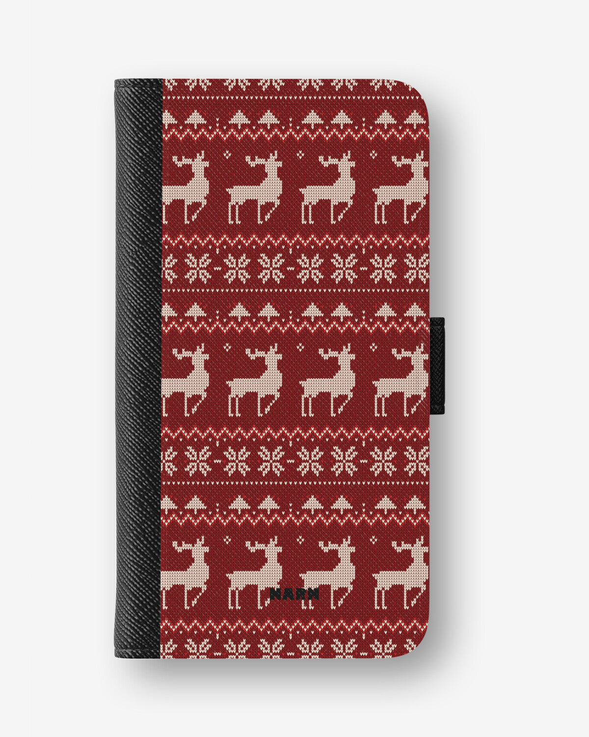 Google Pixel 10a Wallet Case - Reindeer Knit - View 1