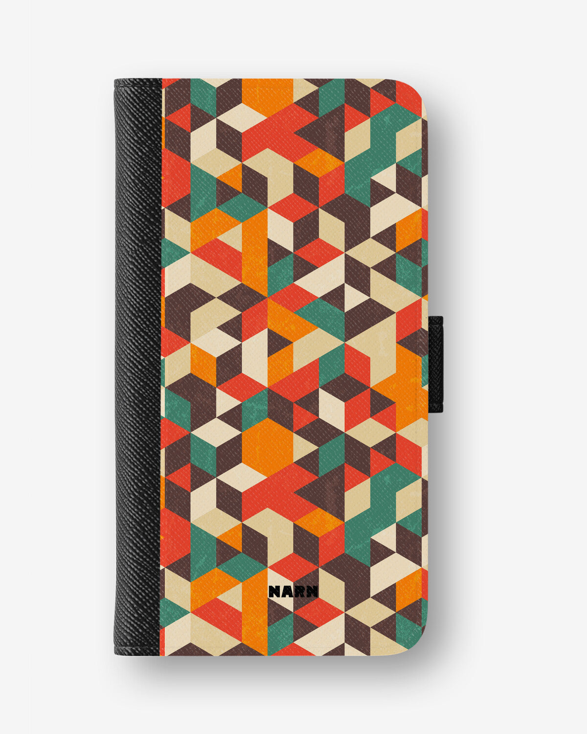 Google Pixel 10a Wallet Case - Retro Geometric - View 1