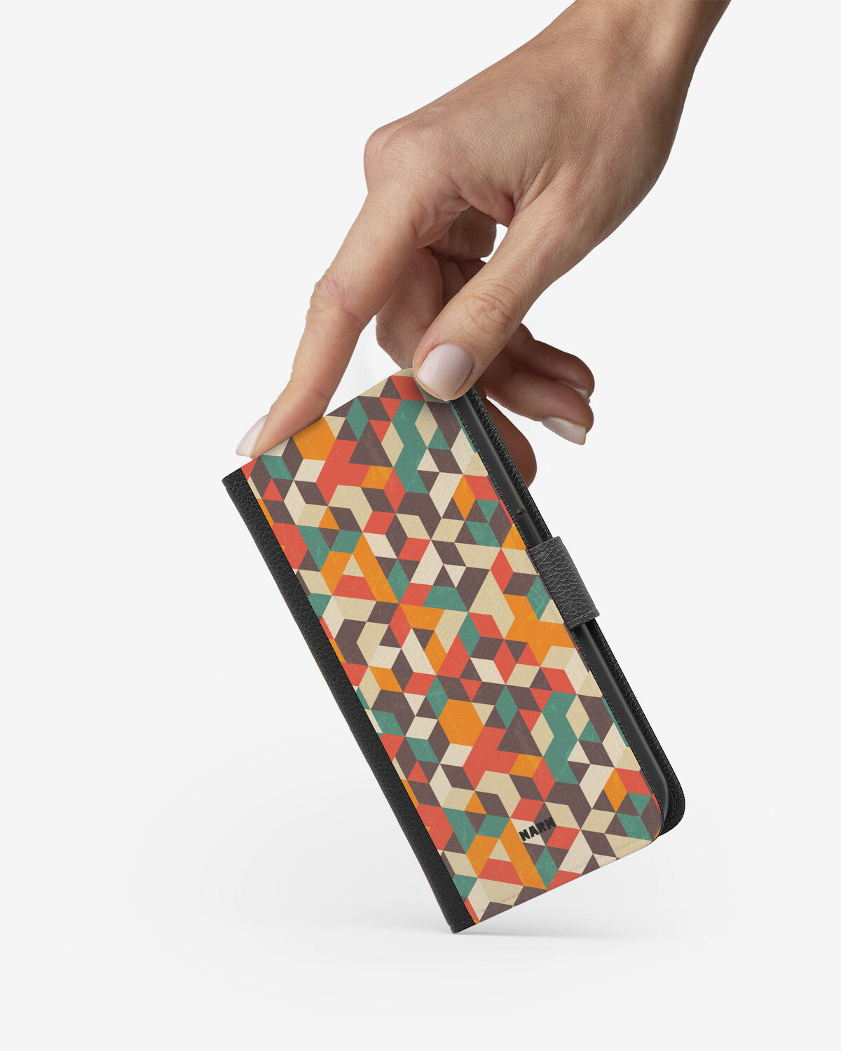 Google Pixel 10a Wallet Case - Retro Geometric - View 2