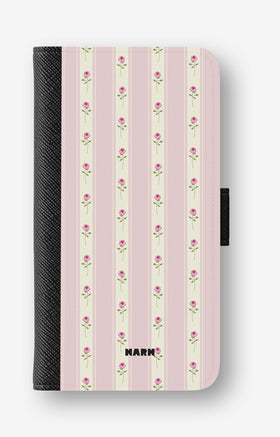 Google Pixel 10a Wallet Case - Rose Lines - View 1